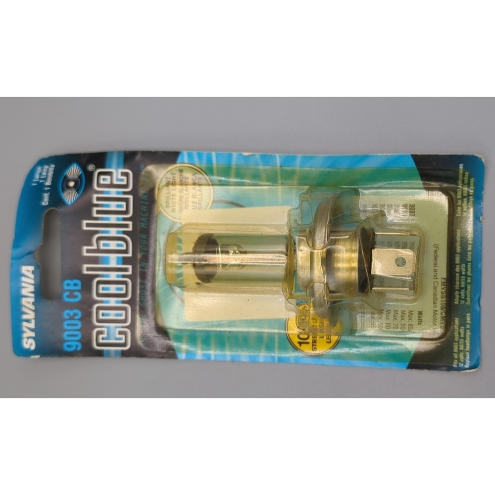 VTG Sylvania 9003/HB2/H4‎ CB Cool Blue Halogen Replacement Bulb (Low/High Beam)